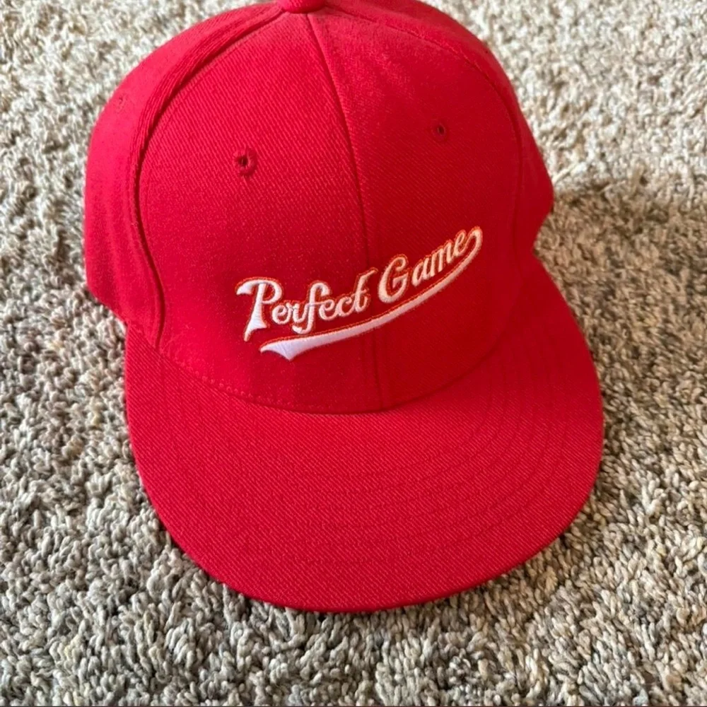 Perfect Game Red Baseball Cap - Perfect Game Brand